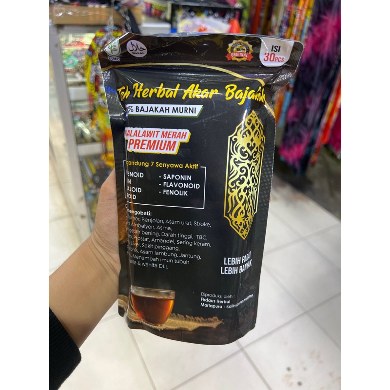 

Teh Celup Herbal Bajakah Isi 15 Pcs & 30 Pcs