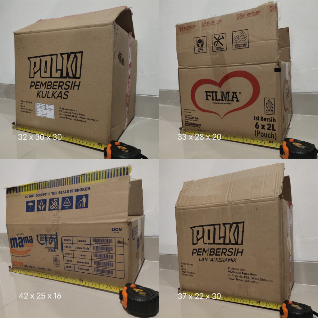 

Kardus Packing / Kardus Pindahan / Kardus Bekas / Dus Pindah Rumah