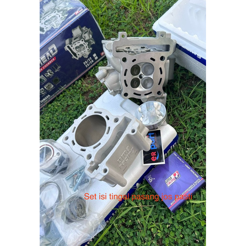 Head  uma racing 25 22 20 23 blok seher piston 62 63 mx king