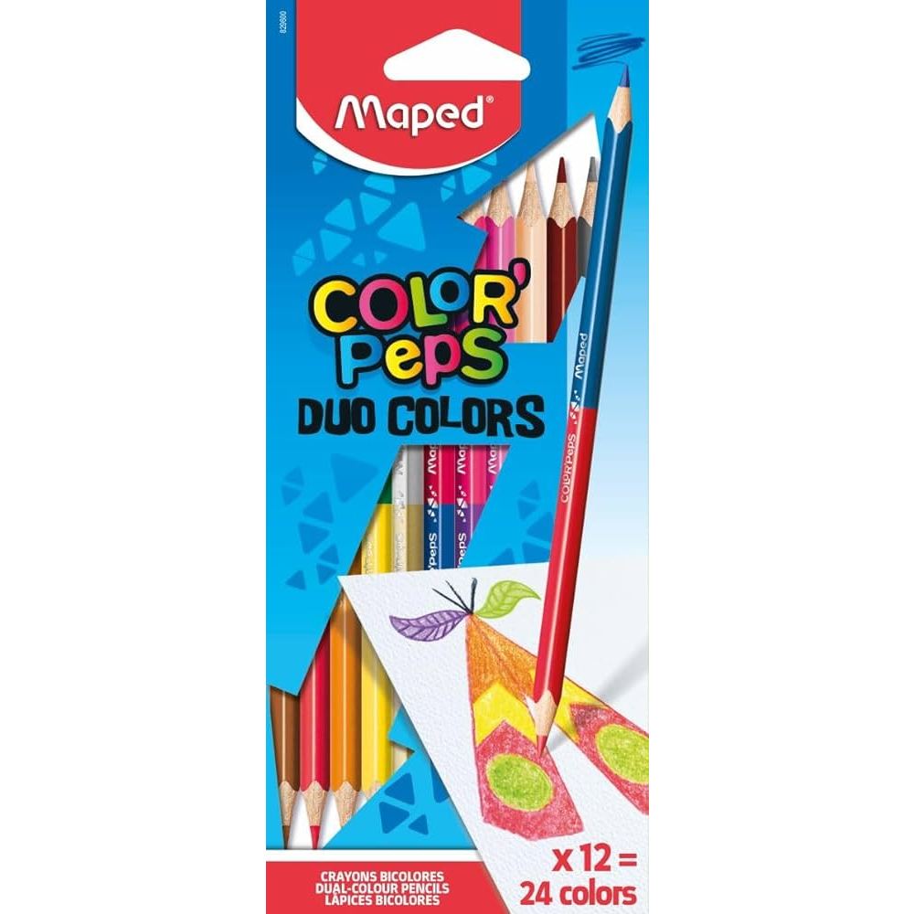 

Gramedia Jambi - MAPED COLOR PEPS DUO X12 - 24 COLORS OT 829600