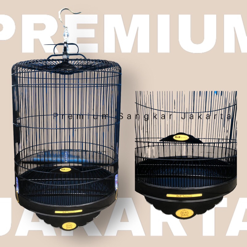 SANGKAR KANDANG MURAI BNR BLACK RUBICORN NO.2