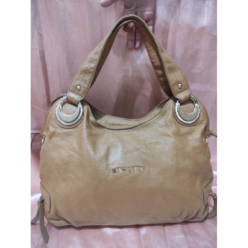 Tas totte Sisley kulit asli prelove