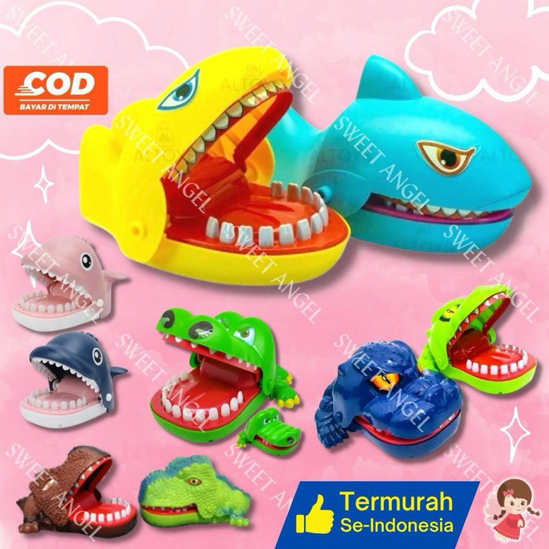Makassar  MAINAN BUAYA GIGIT CROCODILE SERUH BIKIN JANTUNGAN