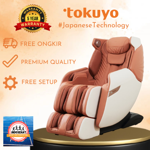 TOKUYO Wonderful Premium Massage Chair TC-665 - Kursi Mesin Pijat Kaki Tangan Punggung Full Body Ele