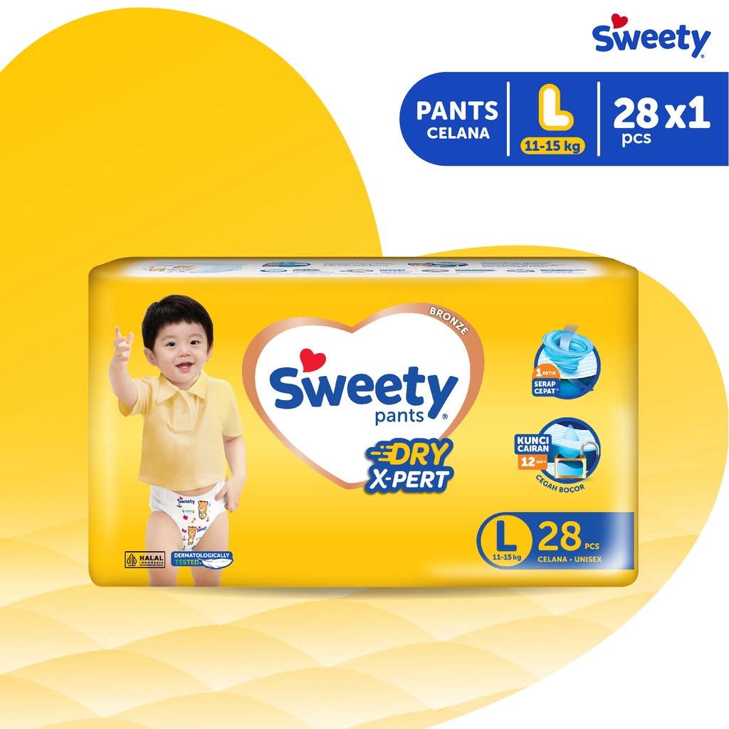 POPOK SWEETY BRONZE DAY ACTIVE PANTS UKURAN L28