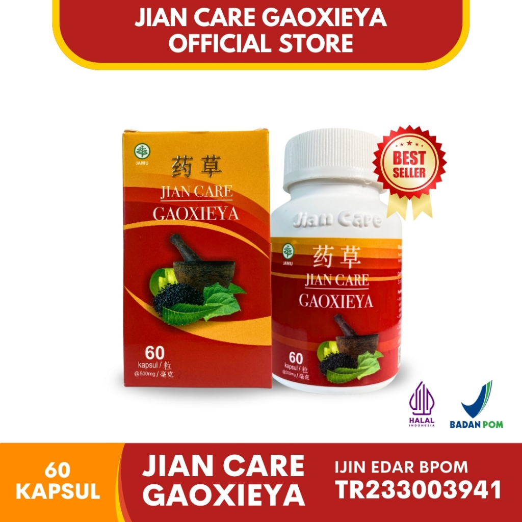 Jiancare Gaoxieya - Obat Herbal Atasi Diabetes & Kencing Manis.