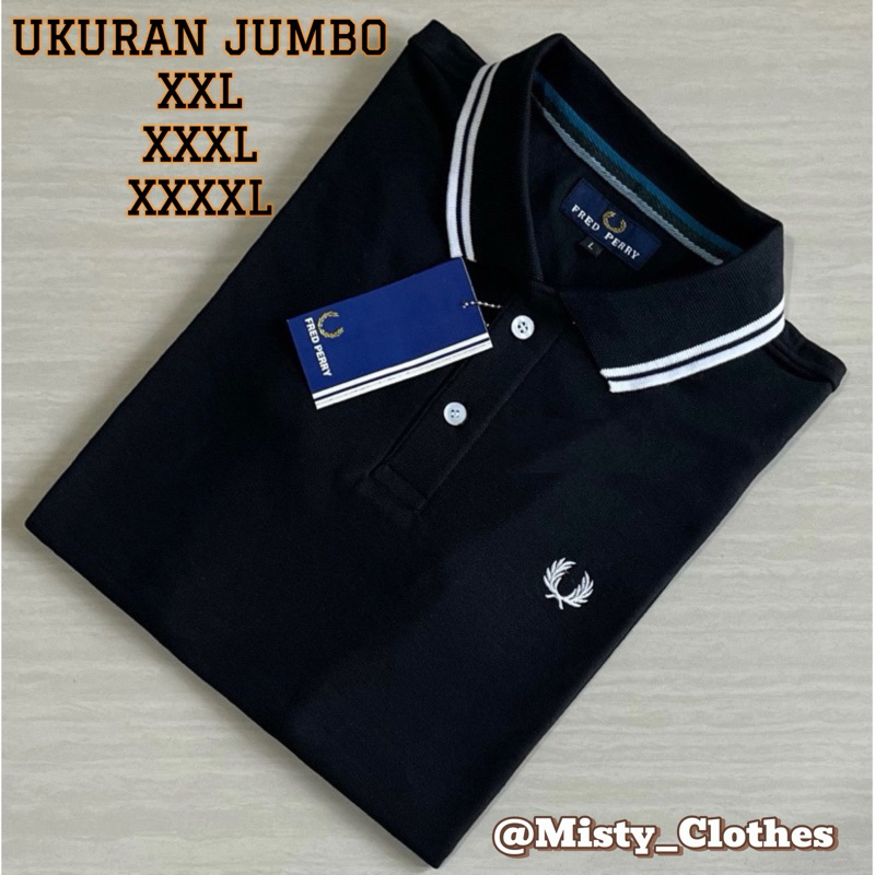 MISTY~Kaos polo pria JUMBO XXL XXXL XXXXL Premium polos | kaos polo jumbo pria premium | kaos kerah 