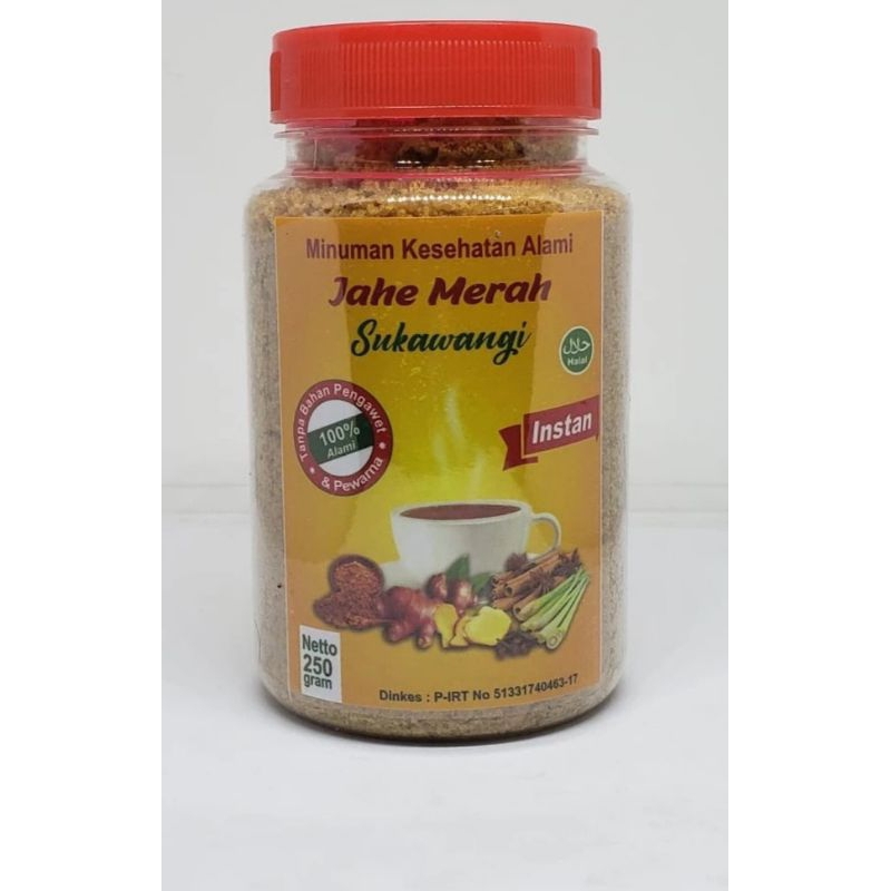 

Jahe Merah Bubuk Murni Sukawangi Original 250 Gram