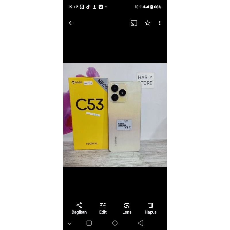 realme c53 gold  second,