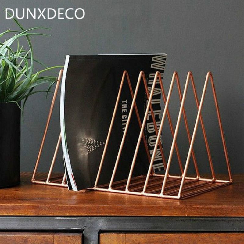 

SLM7 Book Holder /Verturewire Skat / Pembatas Buku Minimalis/ Triangle Bookshelf