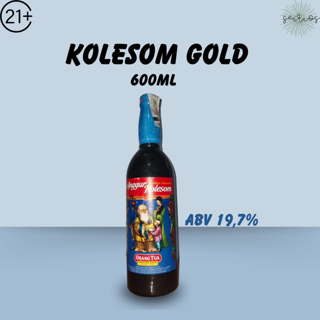 

Minuman SUPLEMEN BERSODA Kolesom Gold 600ml