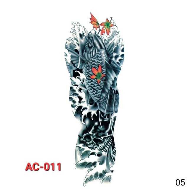 Tato Full Tangan Lengan Panjang - Tato Temporer Tattoo Tatto Temporary Full Tangan Tahan Air Sementa