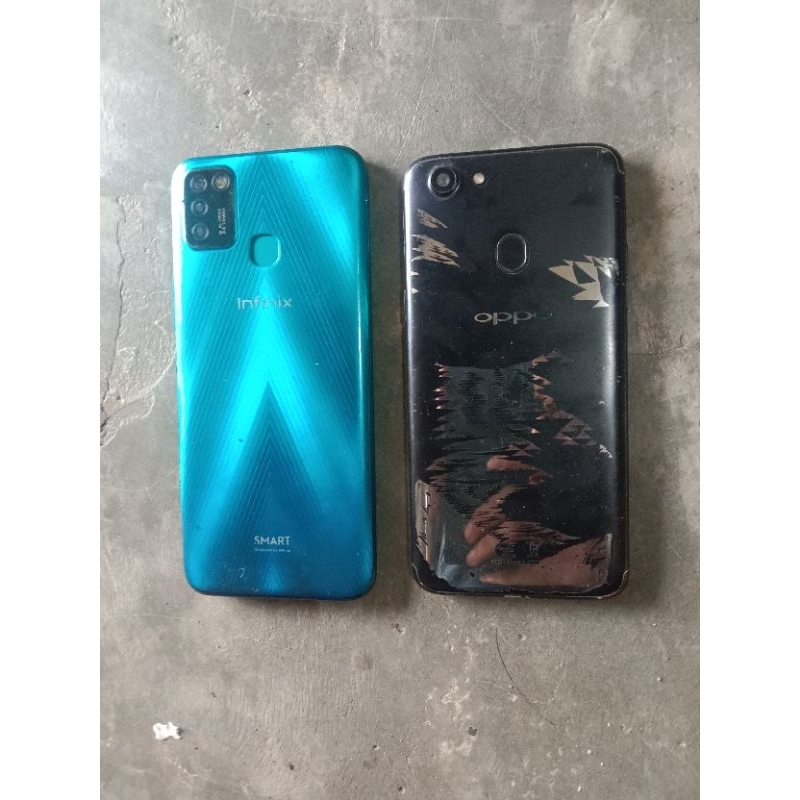 Hp infinix smart 5 dan oppo a83