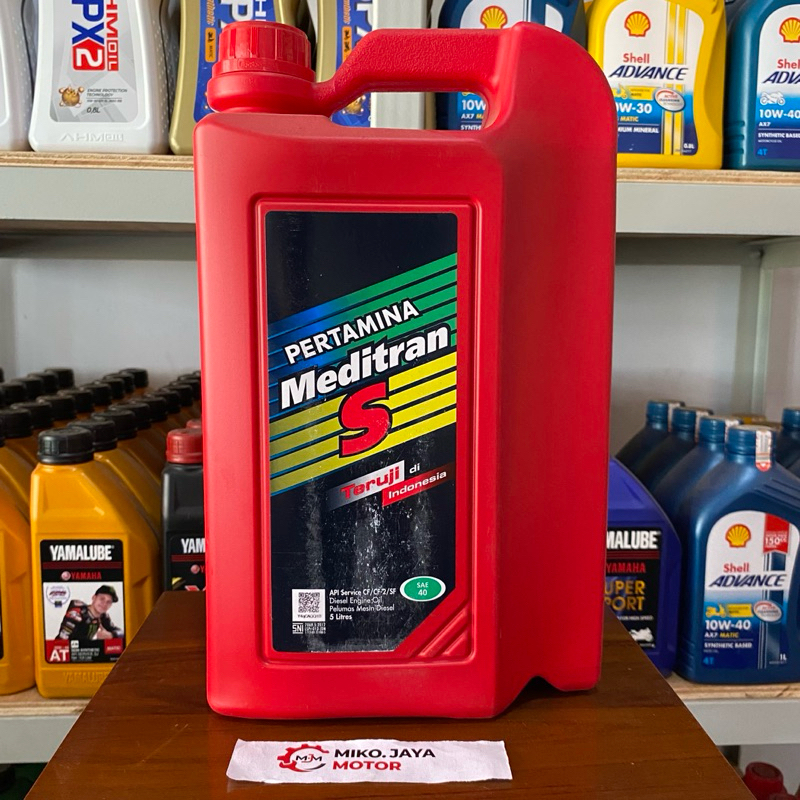 OLI MEDITRAN S 5 LITER SAE 40 ORIGINAL
