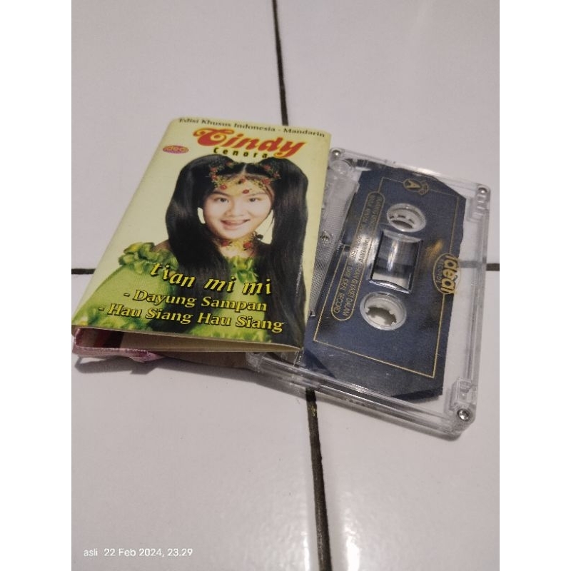 kaset pita cindy cenora / lagu anak / edisi indonesia - mandarin