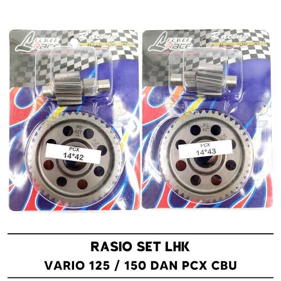 Gear Gigi Rasio LHK Vario 125 150 PCX Cbu 125 150 Thailand