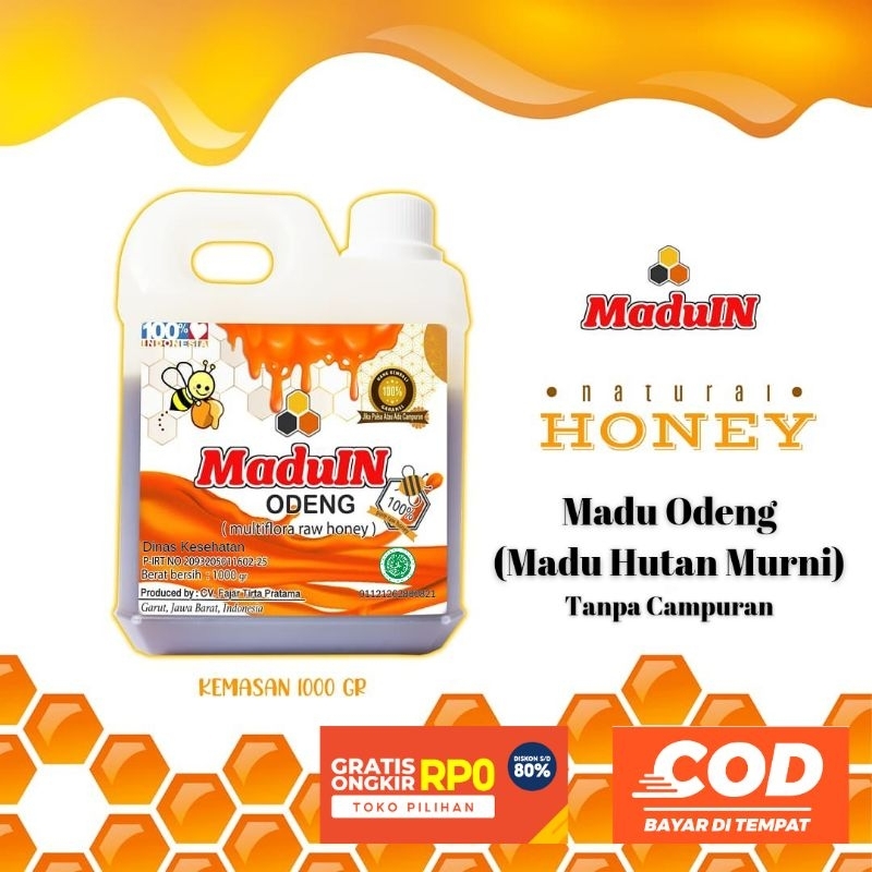 

MADU IN (MADU HUTAN/ODENG MANIS)Murni Tanpa Campuran