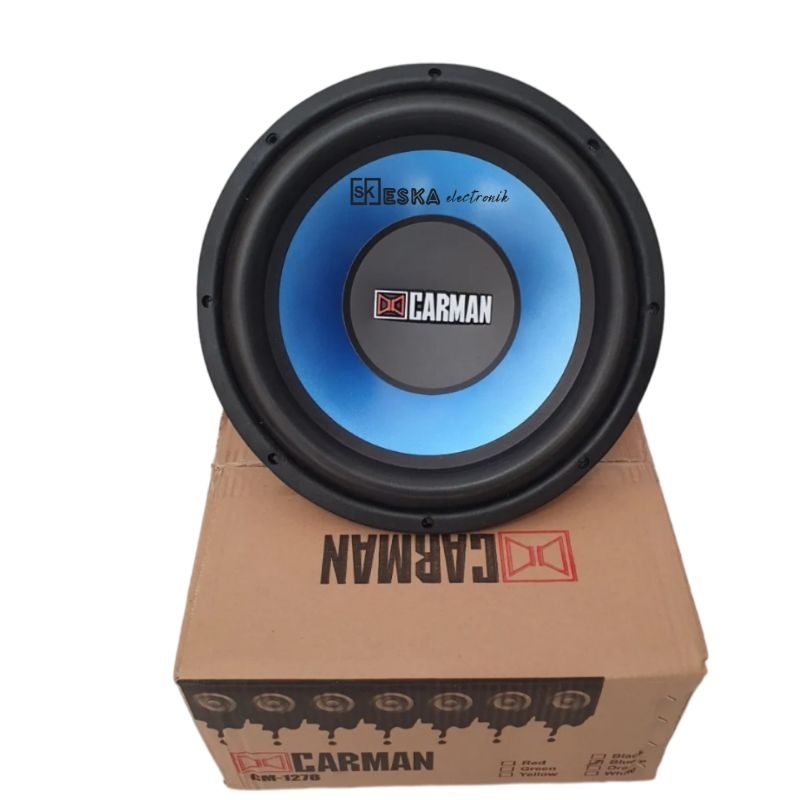 SUBWOOFER CARMAN 12 INCH 1278 subwoofer mobil murah
