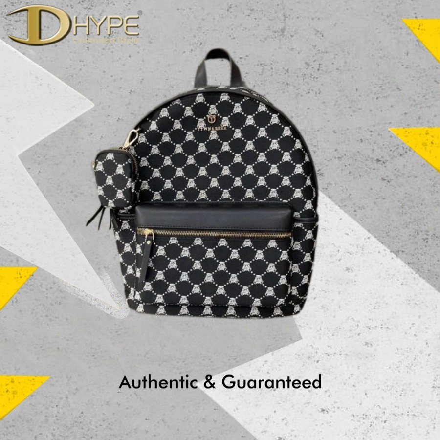 TTWN BEAR XLARGE BACKPACK BLACK TN 2517 100% Authentic