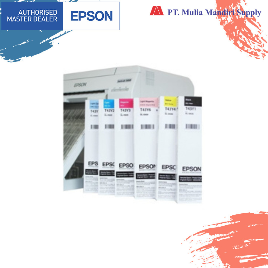 Tinta Epson T43Y EPSON SL-D830 200ML Printer SureLab T43Y1 / T43Y2 / T43Y3 / T43Y4 / T43Y5 / T43Y6