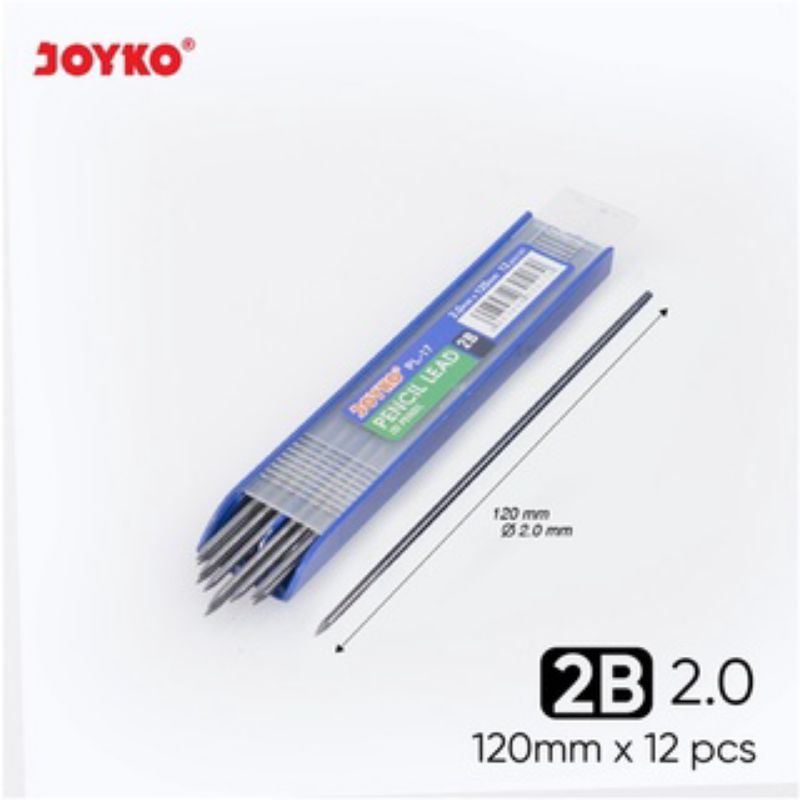 

Pensil Lead / Refill Pensil Joyko PL-17 isi 12 Pcs