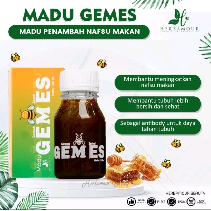 

HERBALOV-Madu Gemes Penambah Nafsu Makan Solusi untuk anak GTM