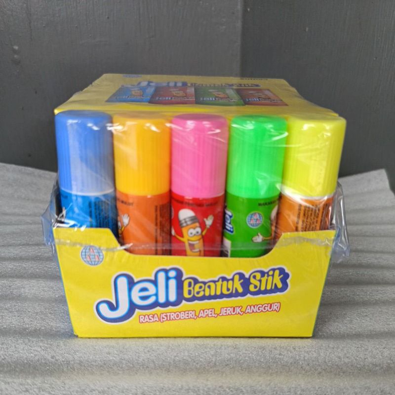 

AAA - Jeli Sour (Jeli bentuk stik) isi 30pcs