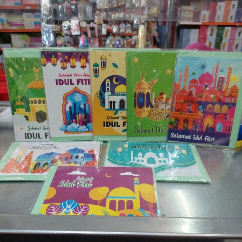 Kartu Ucapan Selamat Idul Fitri