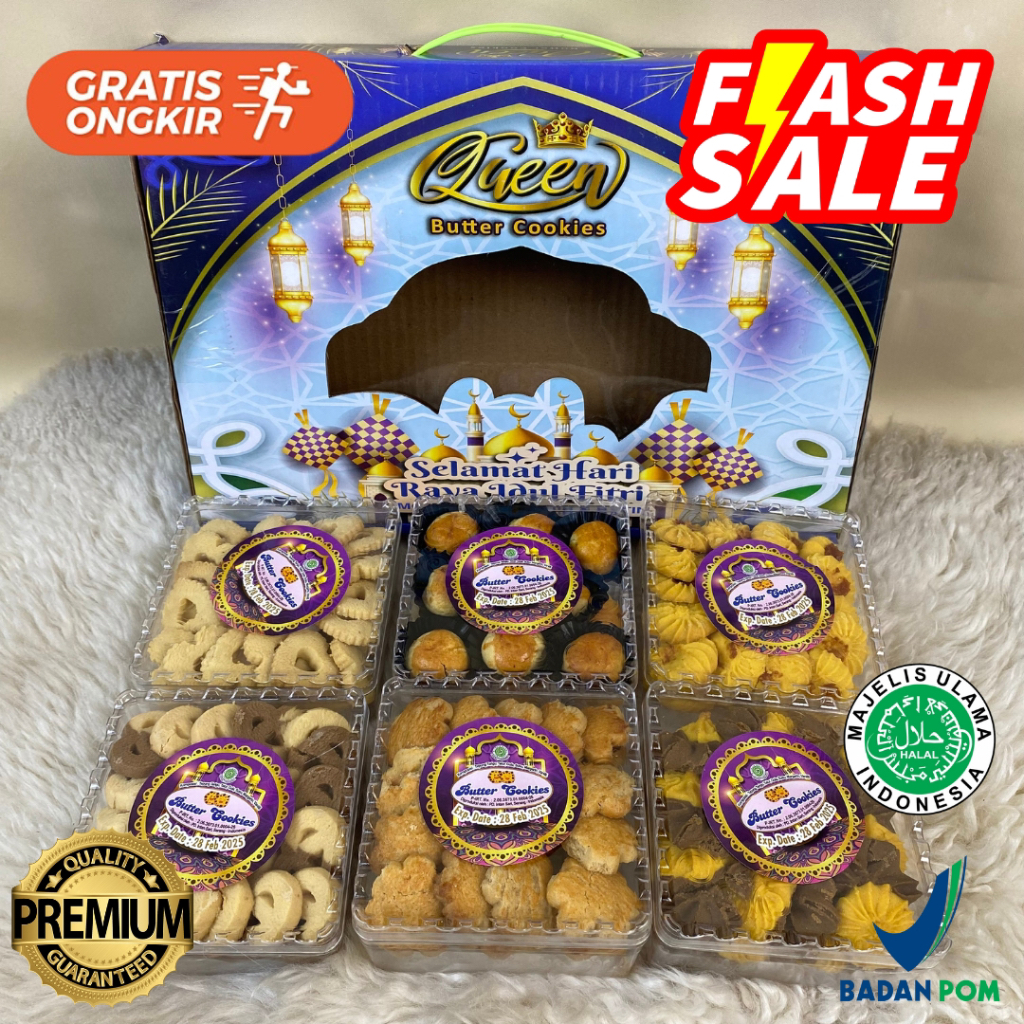 

PAKET KUE LEBARAN QUEEN PARCEL KUE KERING LEBARAN HAMPERS PARCEL RAMADHAN
