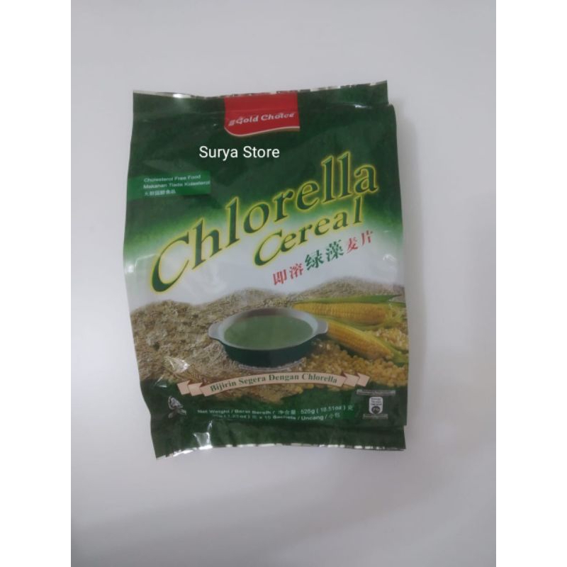 

Gold Choice Chlorella Cereal