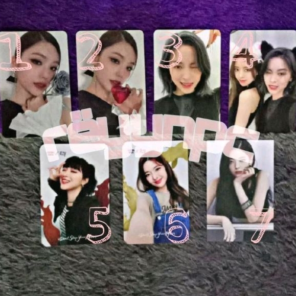 [OFFICIAL] Itzy Photocard