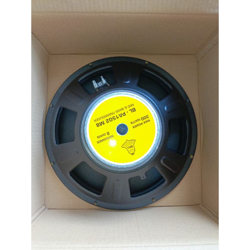 SPEAKER 15" AUDAX BELL BL - PA 1502 M8