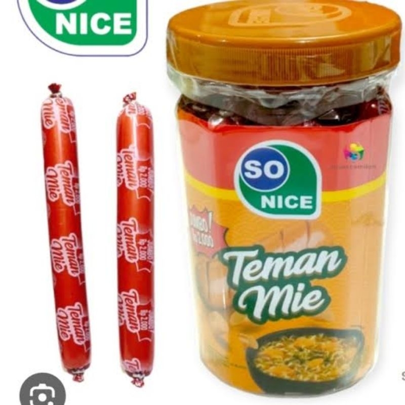 

SOSIS JUMBO SIAP MAKAN SO NICE TEMAN MIE TOPLES NETTO 17 PCS X 40 GR