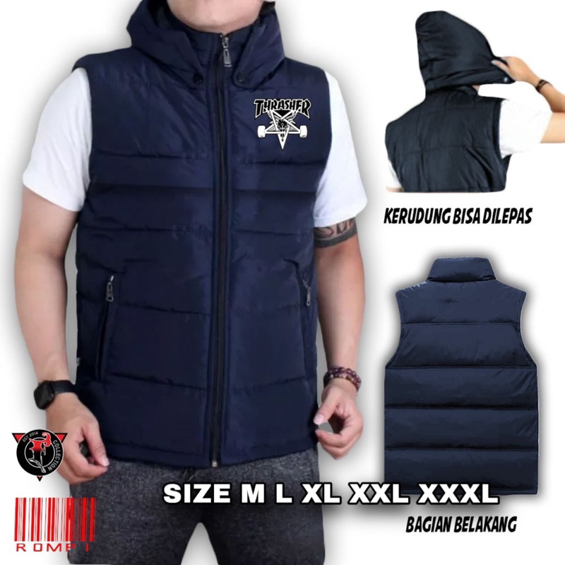 JAKET ROMPI PARASUT / ROMPI THRASHER / ROMPI JUMBO M L XL XXL
