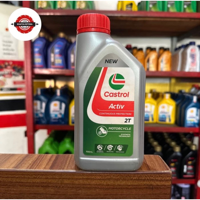 OLI SAMPING CASTROL 2T ACTIV ORIGINAL ASLI