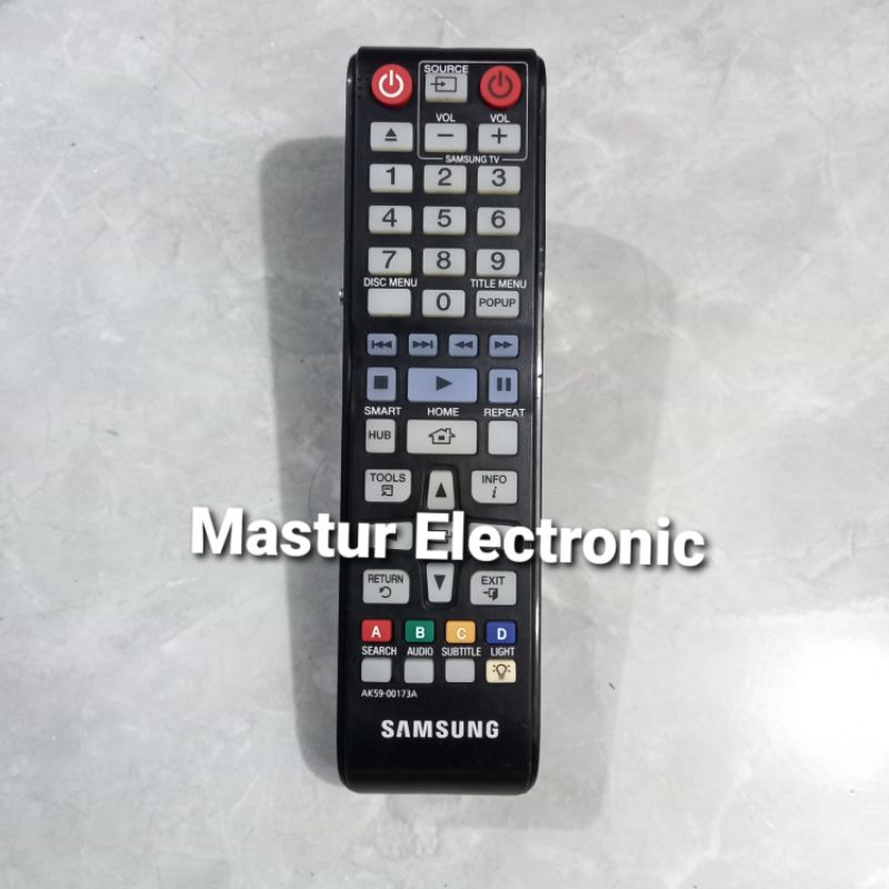 REMOTE REMOT DVD BLURAY BLU RAY SAMSUNG AK59-00173A ORIGINAL ASLI