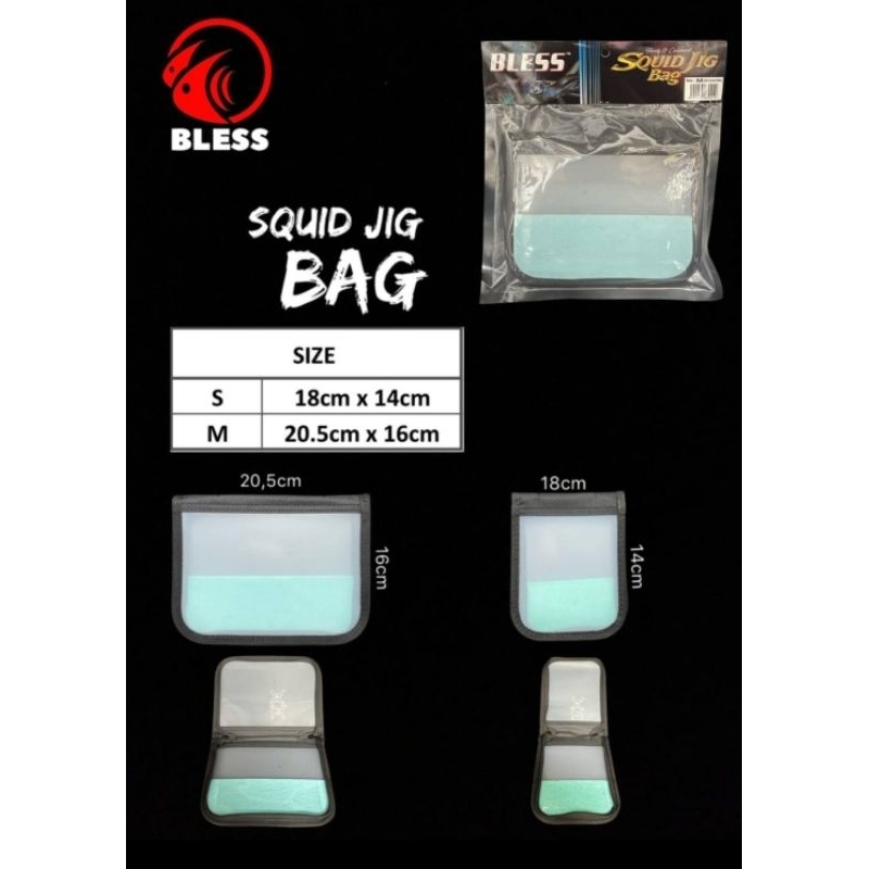 Bless Squid Jig Bag - Tas Lure Egi