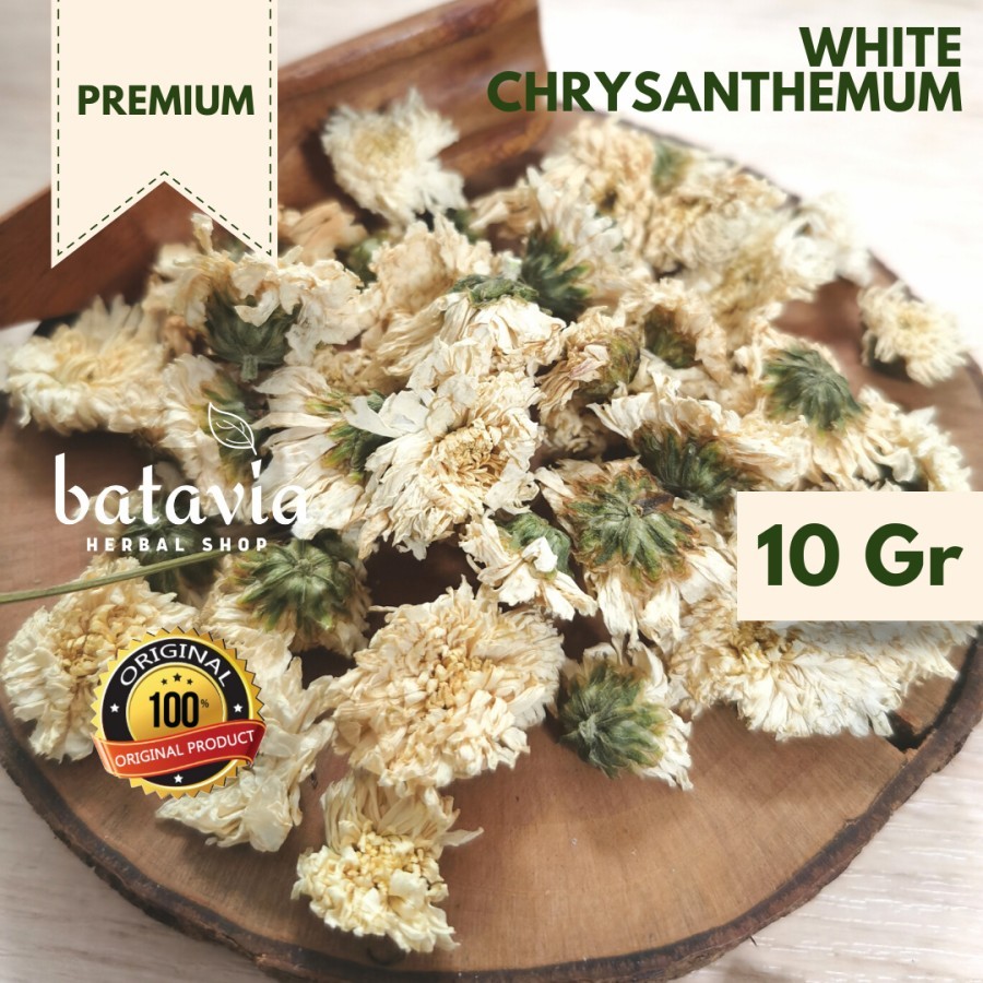 

White Chrysanthemum Tea Teh Bunga Krisan Putih Premium Herbs Time
