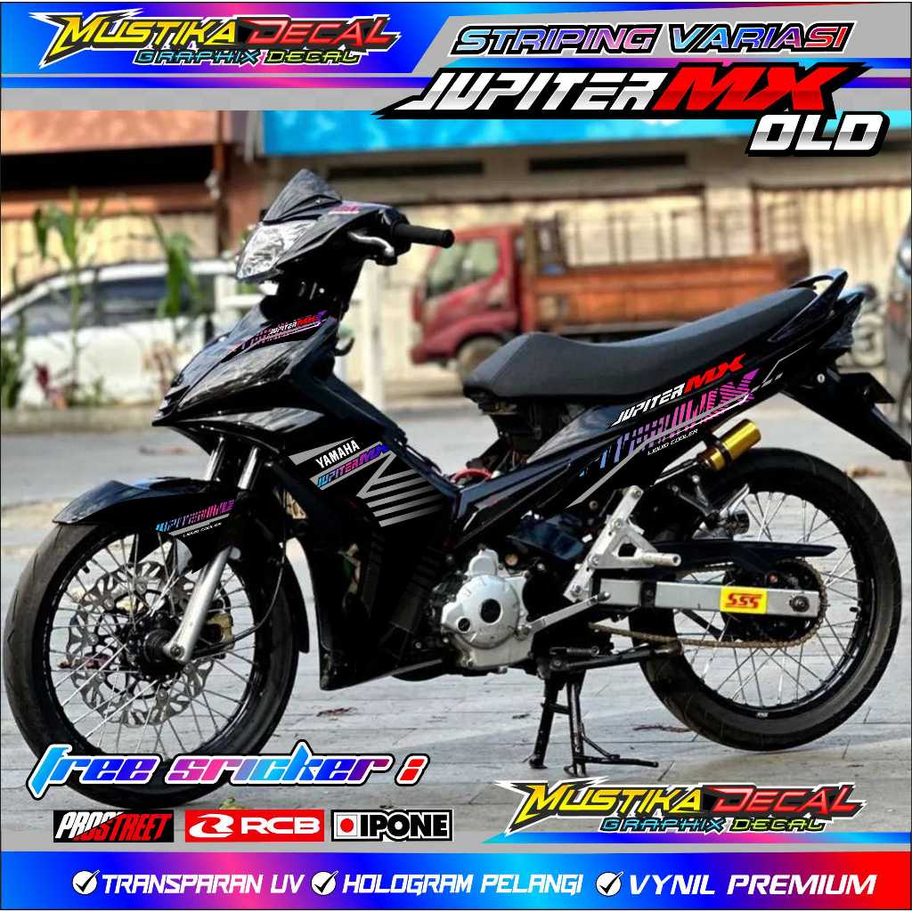 STRIPING VARIASI JUPITER MX OLD / STICKER LIST VARIASI JUPITER MX OLD