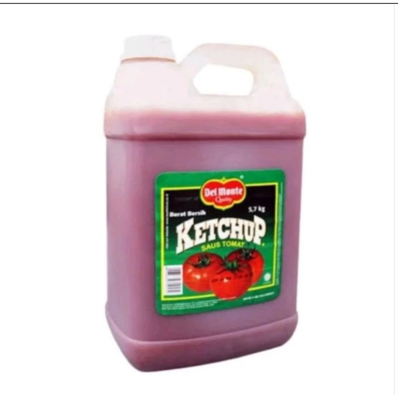 

Delmonte Saus Saos Tomat Ketchup Jerigen 5,7Kg