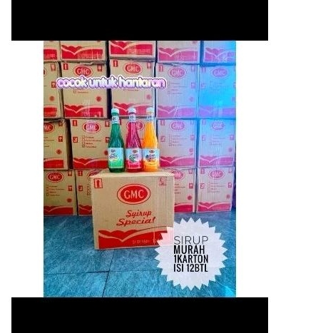 

( 1 DUS )GMC sirup 630 ml FRESH Rasa Jeruk Segar | Murah