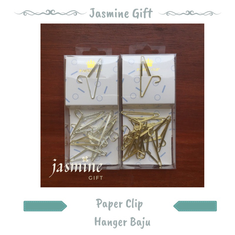 

[FREE GIFT] Paper Clip Aesthetic Fancy Lucu Unik - Jasmine Gift