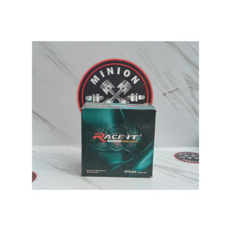 TERMURAH AKI FULL KERING RACE-IT GTZ-6V UNTUK MOTOR VARIO