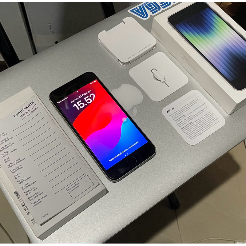 IPHONE SE GEN 3 2022 128GB IBOX