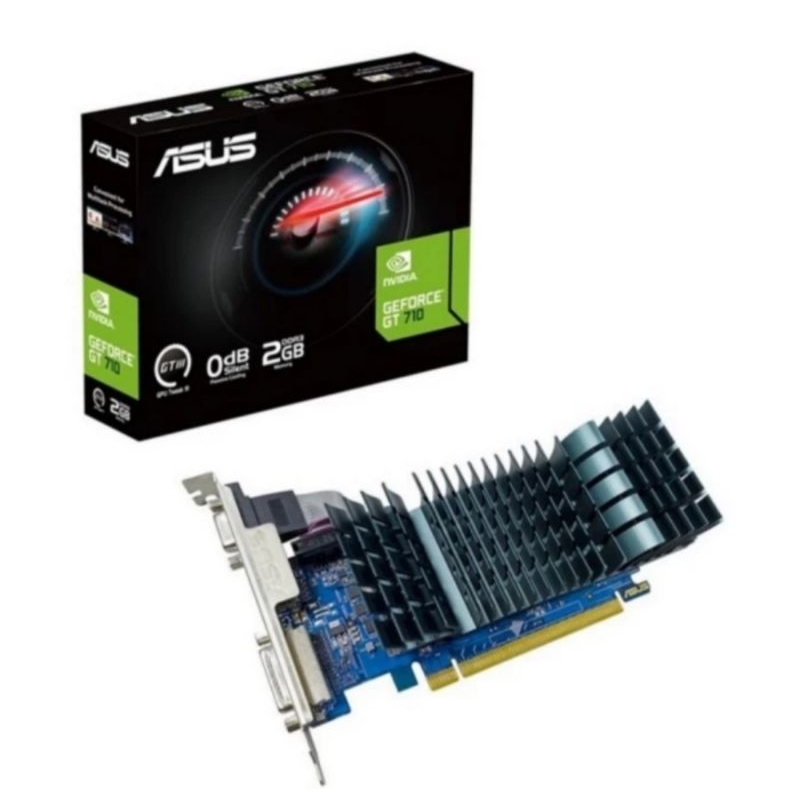 ASUS NVIDIA VGA NVIDIA ASUS GT 710 2GB DDR3 SILENT ORIGINAL