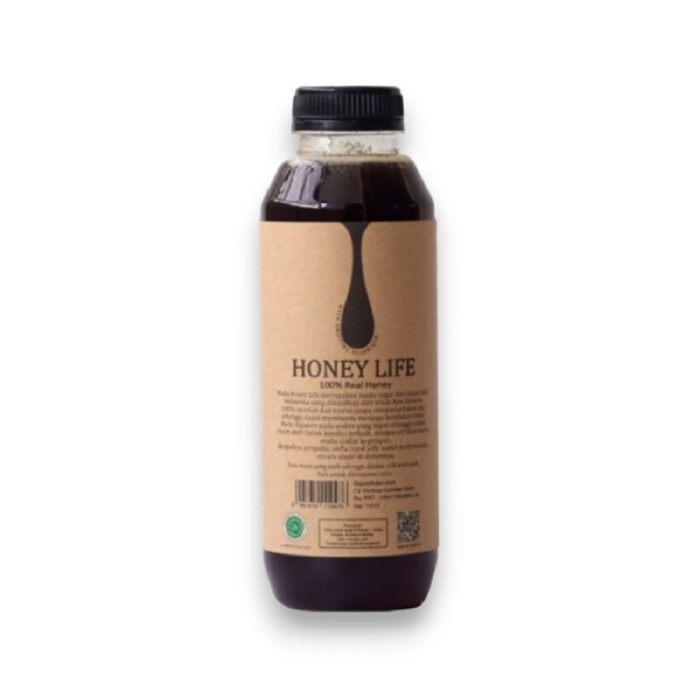 

MADU HUTAN ALAMI HONEY LIFE RAW WILD FOREST 500ML
