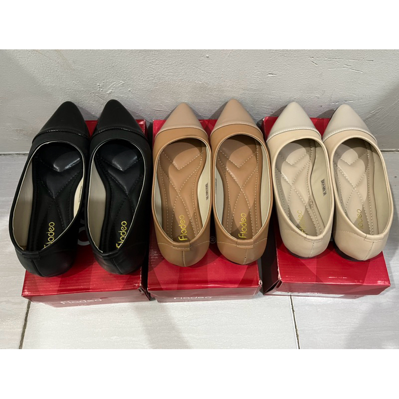 SEPATU FLAT SHOES WANITA MERK FLADEO