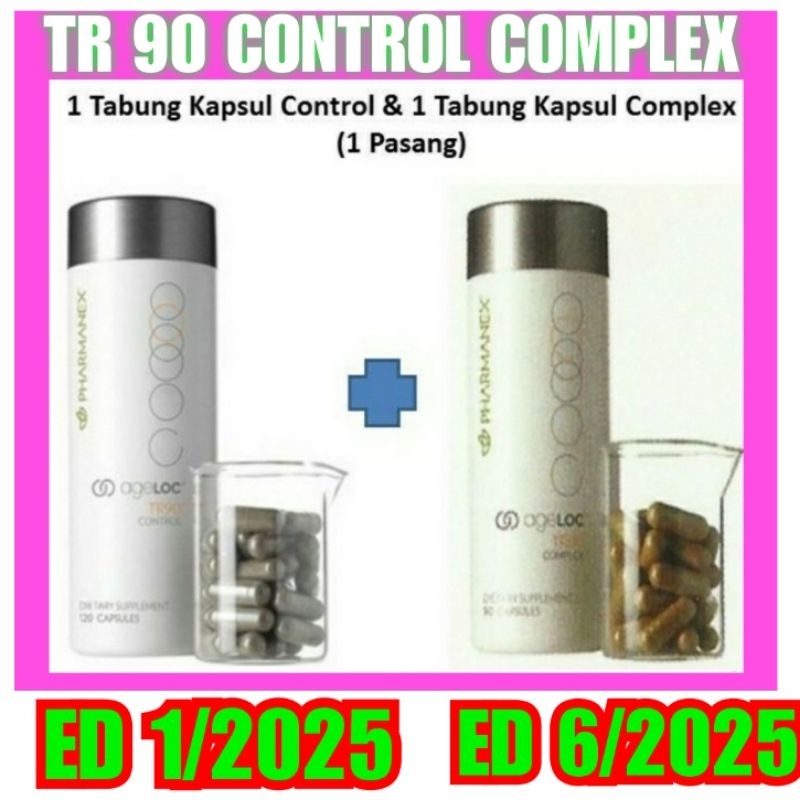 TR 90 CONTROL COMPLEX SEPASANG KAPSUL DIET AMPUH ED 1/2025