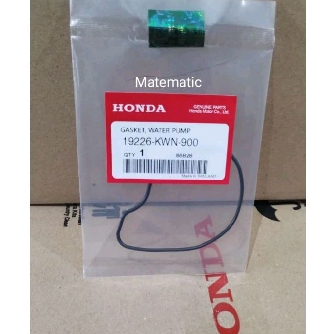 Seal Gasket Oring Waterpump Water Pump Vario 125 150 PCX ADV KWN 19226KWN900