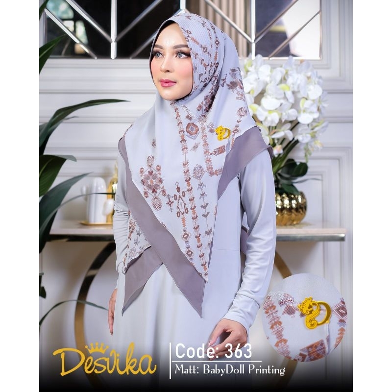 HIJAB DC DESVIKA 363 // DC 363 // HIJAB DESVIKA // HIJAB INSTAN // HIJAB GROSIR MURAH